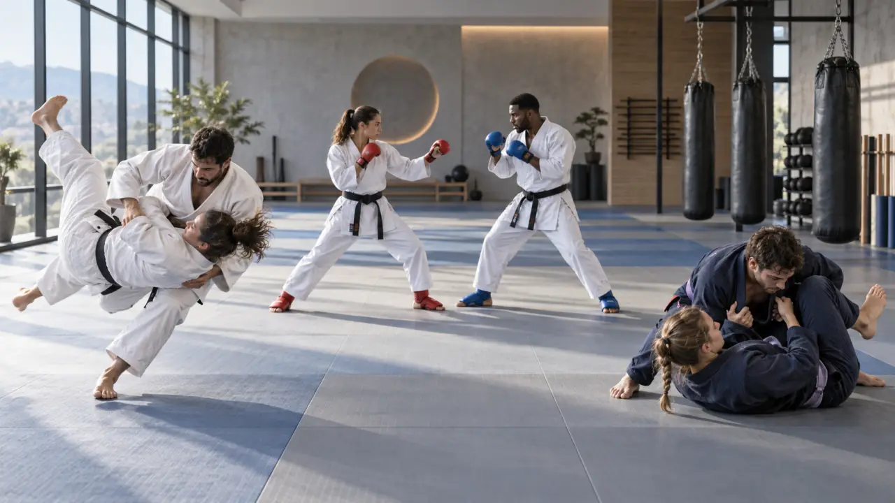 Arts martiaux : choisissez votre discipline selon les techniques, le contact et votre objectif