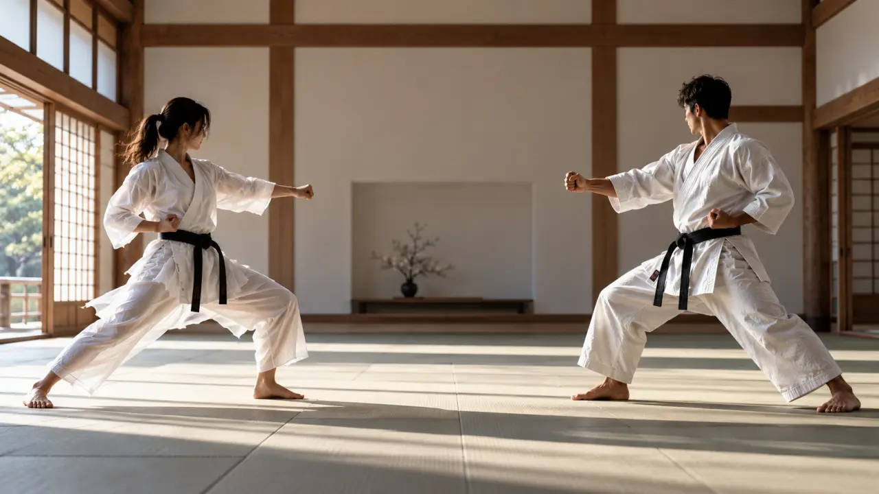 Kimono karaté : léger pour le Kumite, structuré pour le Kata