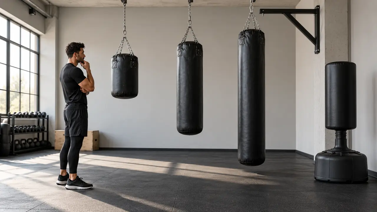 Sac pour boxeur : choisir le bon poids, la bonne longueur et le bon support