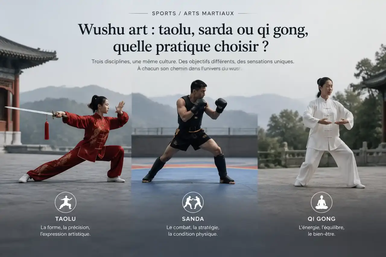 Wushu art : taolu, sanda ou qi gong, quelle pratique choisir ?